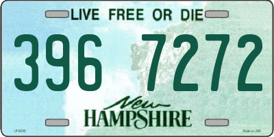 NH license plate 3967272