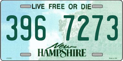 NH license plate 3967273