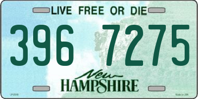 NH license plate 3967275