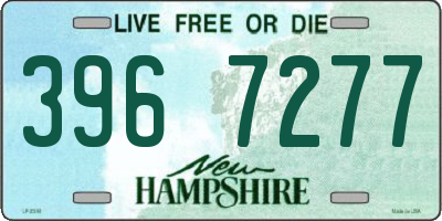 NH license plate 3967277