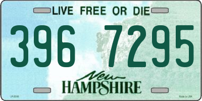 NH license plate 3967295