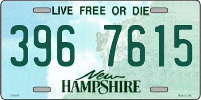NH license plate 3967615