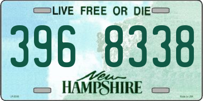 NH license plate 3968338