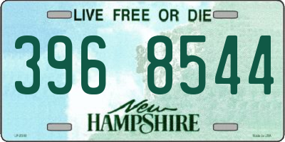 NH license plate 3968544