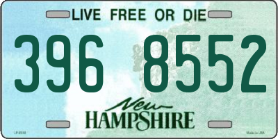 NH license plate 3968552
