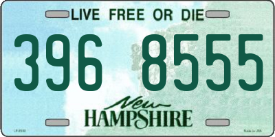 NH license plate 3968555