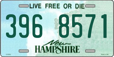 NH license plate 3968571