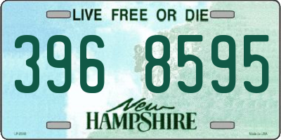 NH license plate 3968595