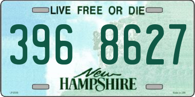 NH license plate 3968627