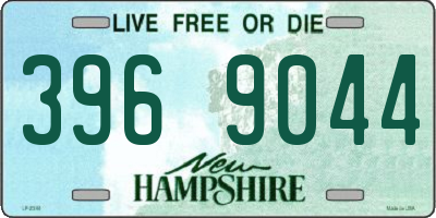 NH license plate 3969044