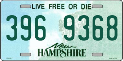 NH license plate 3969368