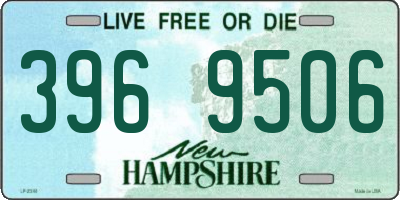 NH license plate 3969506