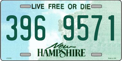 NH license plate 3969571