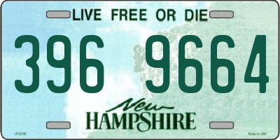NH license plate 3969664