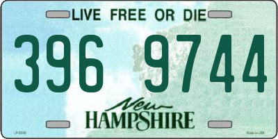 NH license plate 3969744