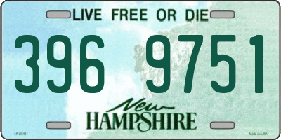 NH license plate 3969751