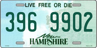 NH license plate 3969902