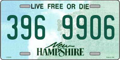 NH license plate 3969906