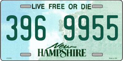 NH license plate 3969955