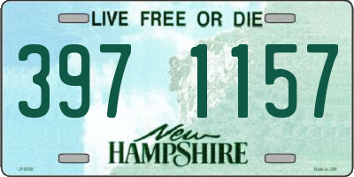 NH license plate 3971157