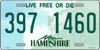 NH license plate 3971460