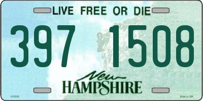 NH license plate 3971508
