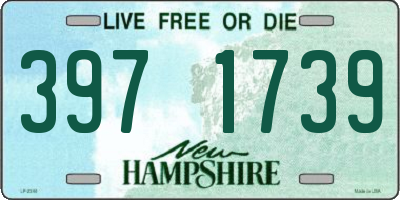 NH license plate 3971739