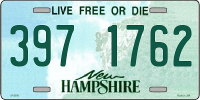 NH license plate 3971762