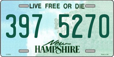 NH license plate 3975270