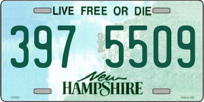 NH license plate 3975509