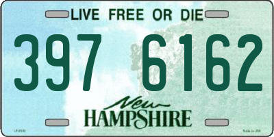 NH license plate 3976162