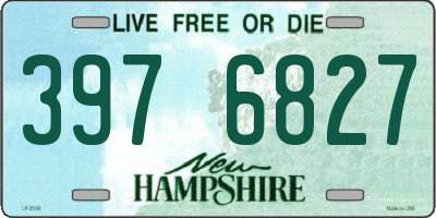 NH license plate 3976827