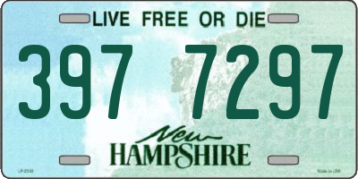 NH license plate 3977297