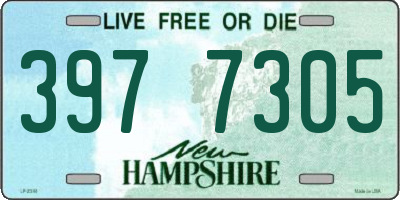 NH license plate 3977305