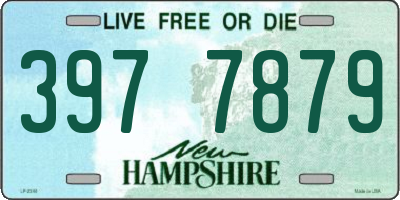 NH license plate 3977879