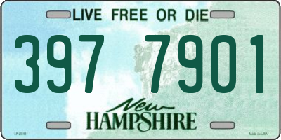 NH license plate 3977901