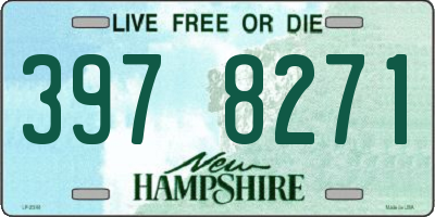 NH license plate 3978271