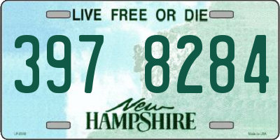 NH license plate 3978284