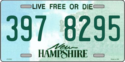 NH license plate 3978295