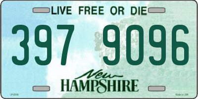 NH license plate 3979096