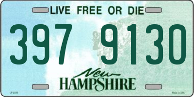 NH license plate 3979130