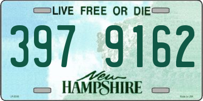 NH license plate 3979162