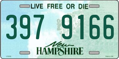 NH license plate 3979166