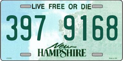 NH license plate 3979168