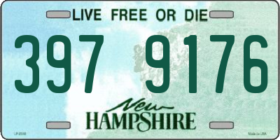 NH license plate 3979176