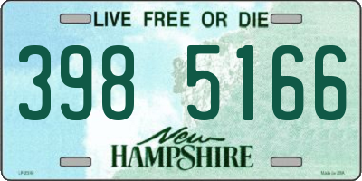 NH license plate 3985166