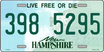 NH license plate 3985295