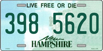 NH license plate 3985620