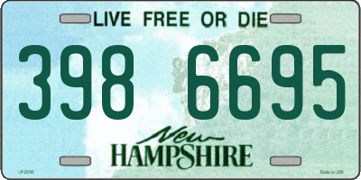 NH license plate 3986695