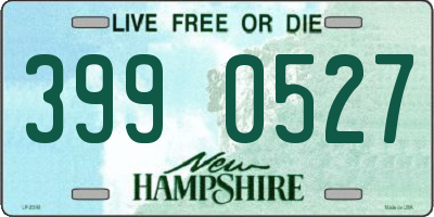 NH license plate 3990527